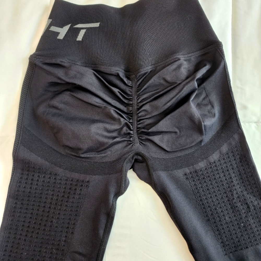 Echt Arise Scrunch Leggings, Black, Size Small